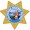 CHP Badge Logo Star Blue Logo on Gold Star